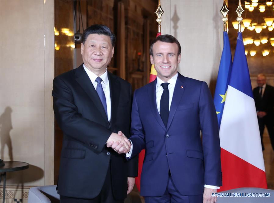 Xi se reúne con Macron sobre mantenimiento de las relaciones sanas entre China y Francia