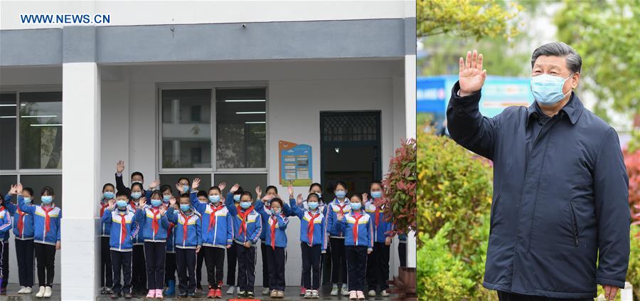 Xi inspecciona trabajo de reducción de la pobreza en provincia de Shaanxi