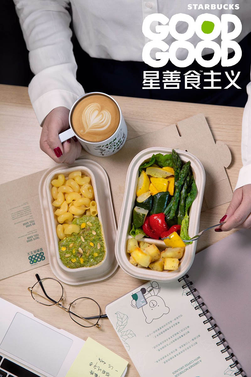 Starbucks lanza opciones basadas en plantas en sus tiendas chinas