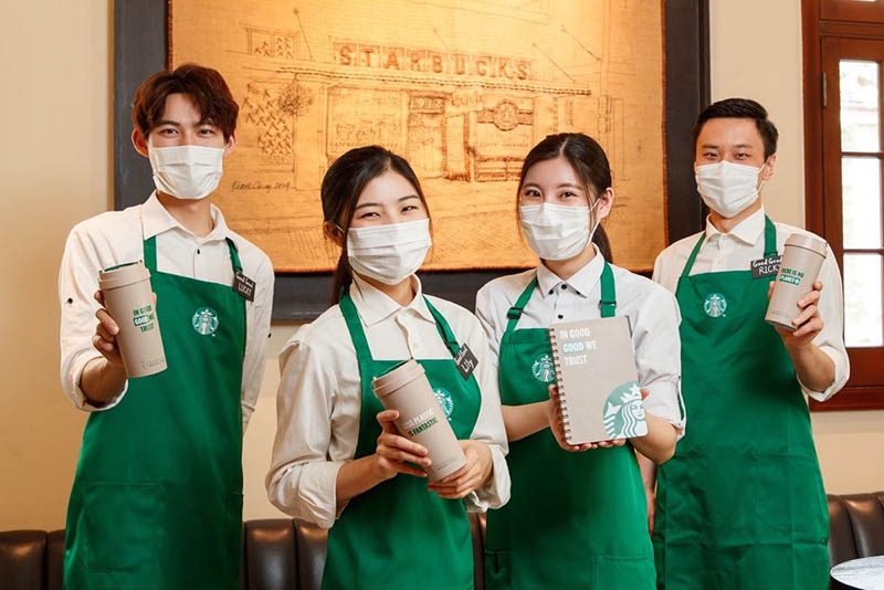 Starbucks lanza opciones basadas en plantas en sus tiendas chinas