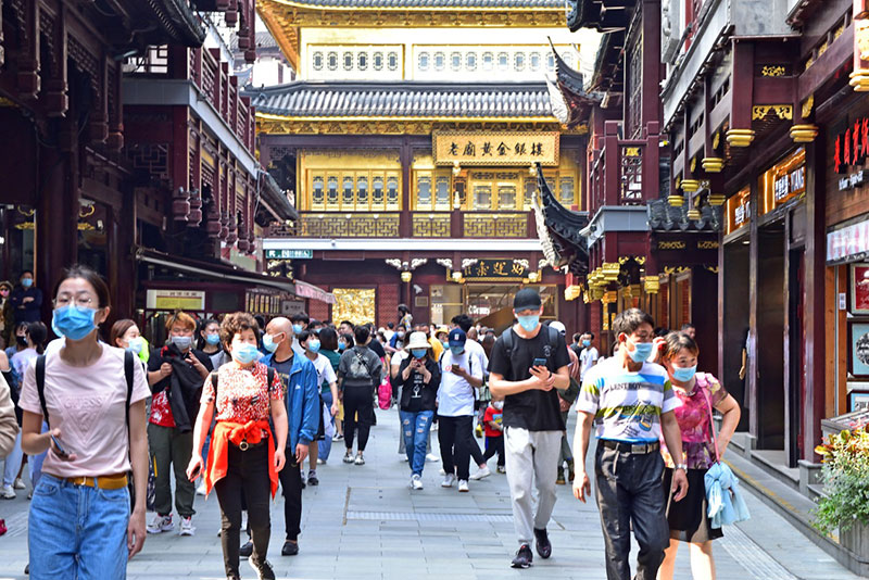 El mercado chino registra una recuperación durante las vacaciones del Día Internacional del Trabajo
