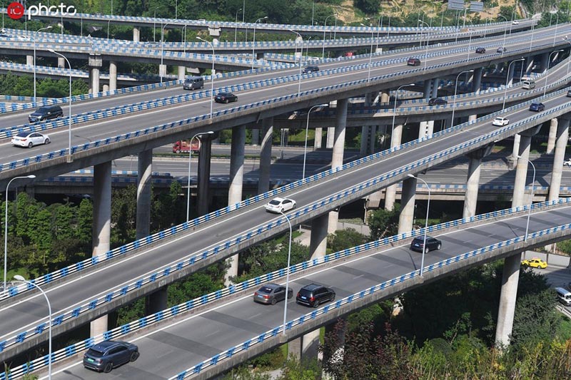 ¡Magia! El paso elevado de Chongqing hace que los sistemas de navegación se desesperen