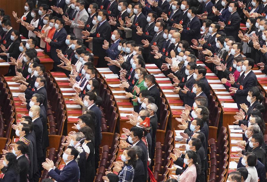 (Dos sesiones) Máximo órgano legislativo de China concluye sesión anual