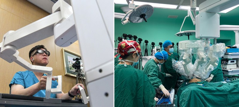 Cirujano chino lleva a cabo una operación remota utilizando tecnología 5G