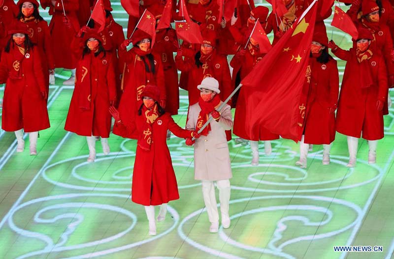 Ceremonia inaugural de Juegos Olímpicos de Invierno de Beijing 2022