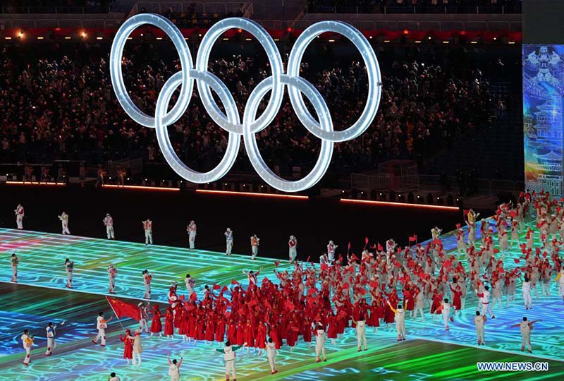 Ceremonia inaugural de Juegos Olímpicos de Invierno de Beijing 2022