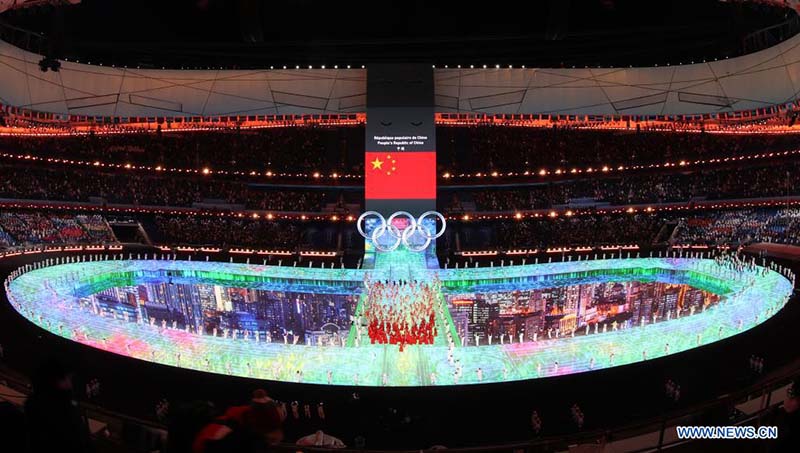 Ceremonia inaugural de Juegos Olímpicos de Invierno de Beijing 2022