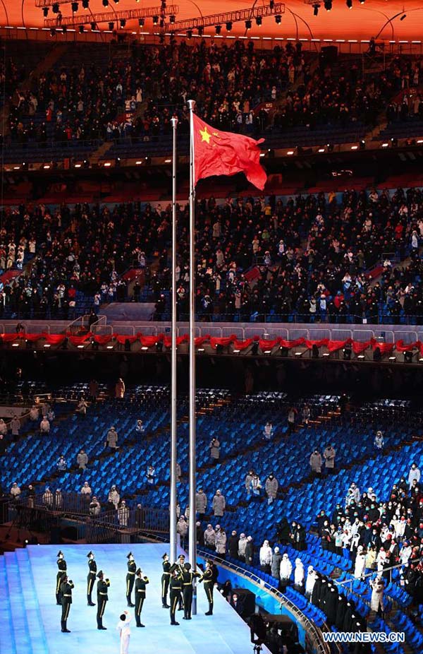 Ceremonia inaugural de Juegos Olímpicos de Invierno de Beijing 2022