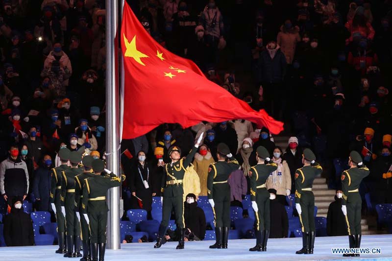 Ceremonia inaugural de Juegos Olímpicos de Invierno de Beijing 2022