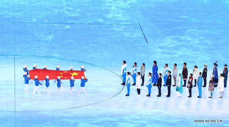 Ceremonia inaugural de Juegos Olímpicos de Invierno de Beijing 2022