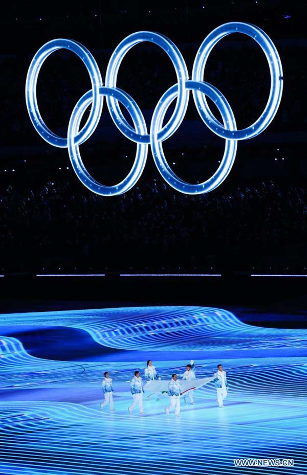 Ceremonia inaugural de Juegos Olímpicos de Invierno de Beijing 2022