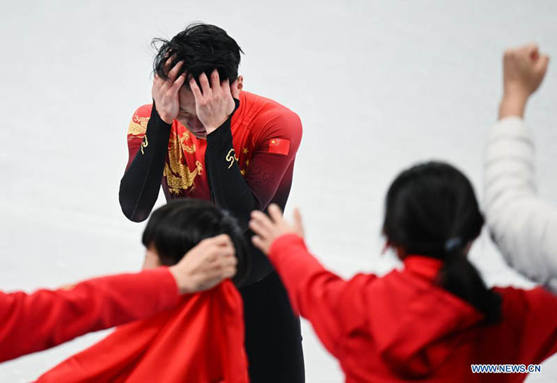 Beijing 2022: As chino Ren gana oro en 1.000 metros de patinaje de velocidad masculino en pista corta