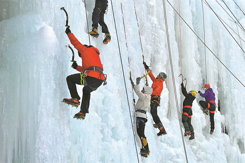 La escalada en hielo se abre horizontes en China