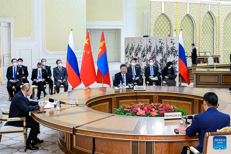 Xi asiste a sexta reunión de jefes de Estado de China, Rusia y Mongolia