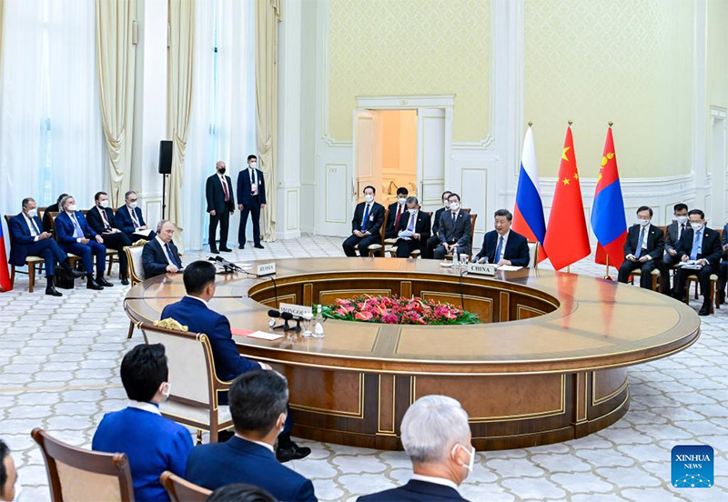 Xi asiste a sexta reunión de jefes de Estado de China, Rusia y Mongolia