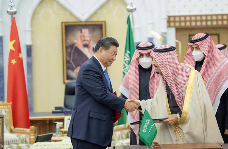 Xi se reúne con rey Salman bin Abdulaziz Al Saud de Arabia Saudí