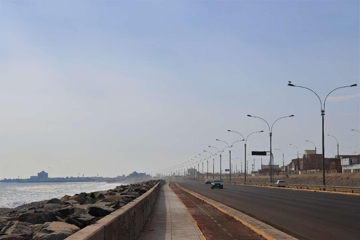 El proyecto de la Carretera de la Costa Verde del Callao en Perú mejora la vida de los residentes locales