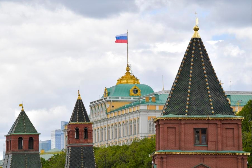 Imagen del 11 de mayo de 2024 de una vista del Kremlin, en Moscú, capital de Rusia. (Xinhua/Alexander Zemlianichenko)