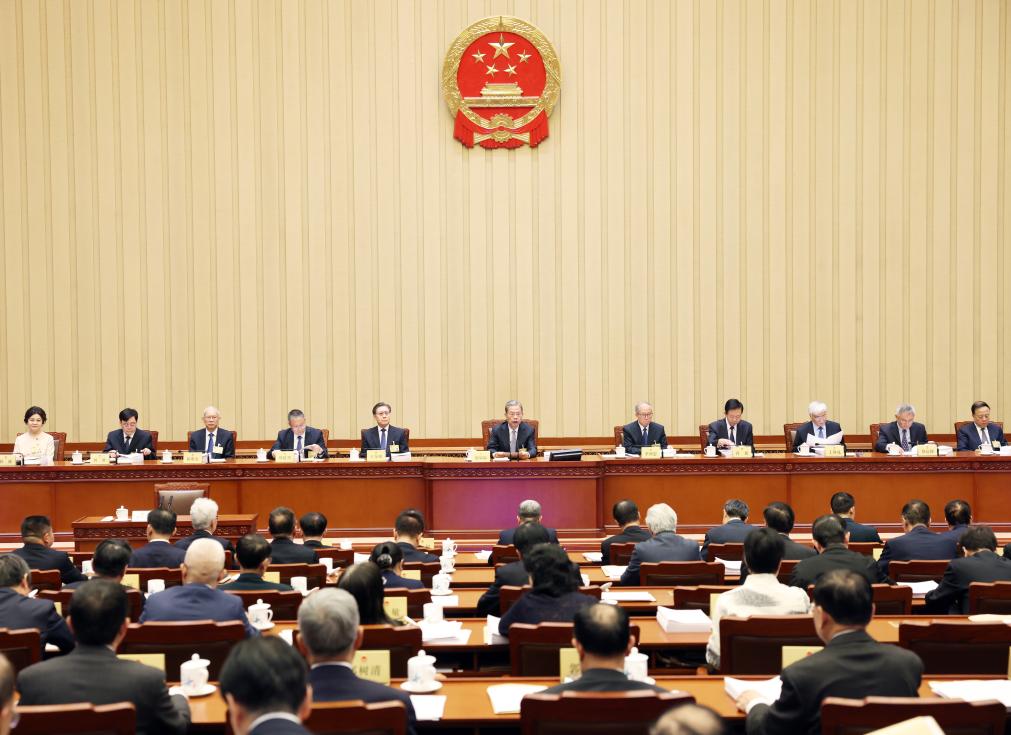 Máxima órgano legislativo de China delibera sobre proyecto de ley de asistencia social, revisión de Ley de Agricultura y otros proyectos de ley