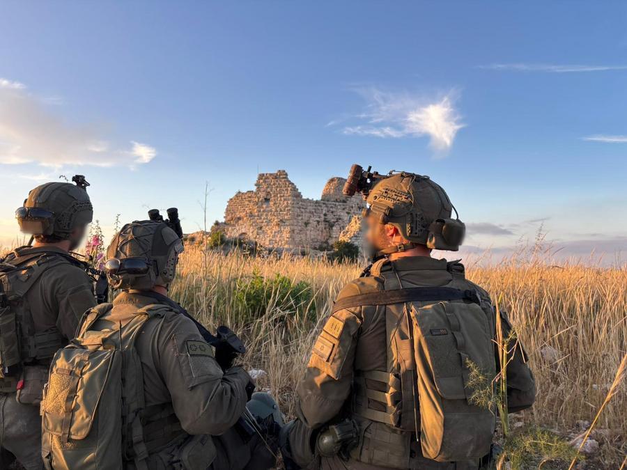Imagen publicada el 31 de mayo de 2026 de las fuerzas terrestres israelíes, en el sur de Líbano. (Xinhua/FDI) 