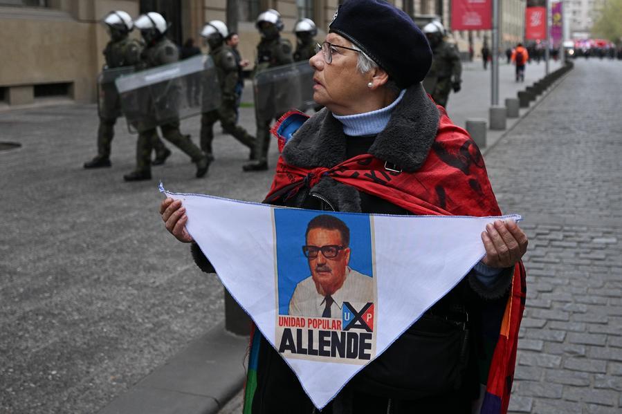 Chile conmemora aniversario de golpe de Estado que derrocó a Allende e instauró dictadura de Pinochet