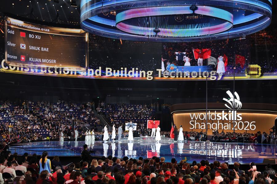 China conserva primera posición en medallero de oro en 48ª Competencia WorldSkills
